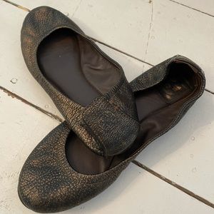 Brown Tory Burch flats